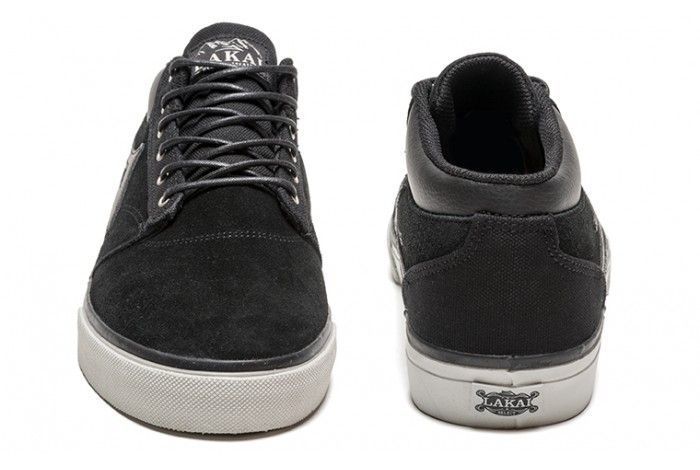 Кроссовки LAKAI GRIFFIN MID Black Suede All-Weather FA14.