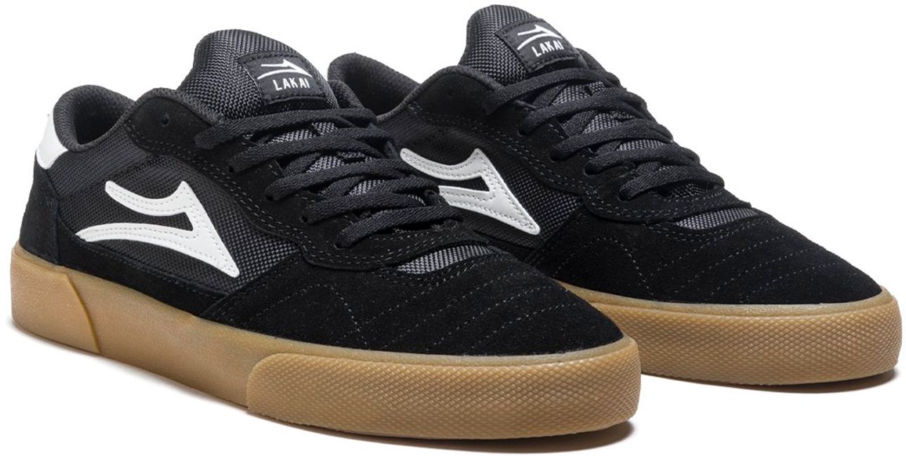 LAKAI CAMBRIDGE Black Gum Suede SP21 Stuff