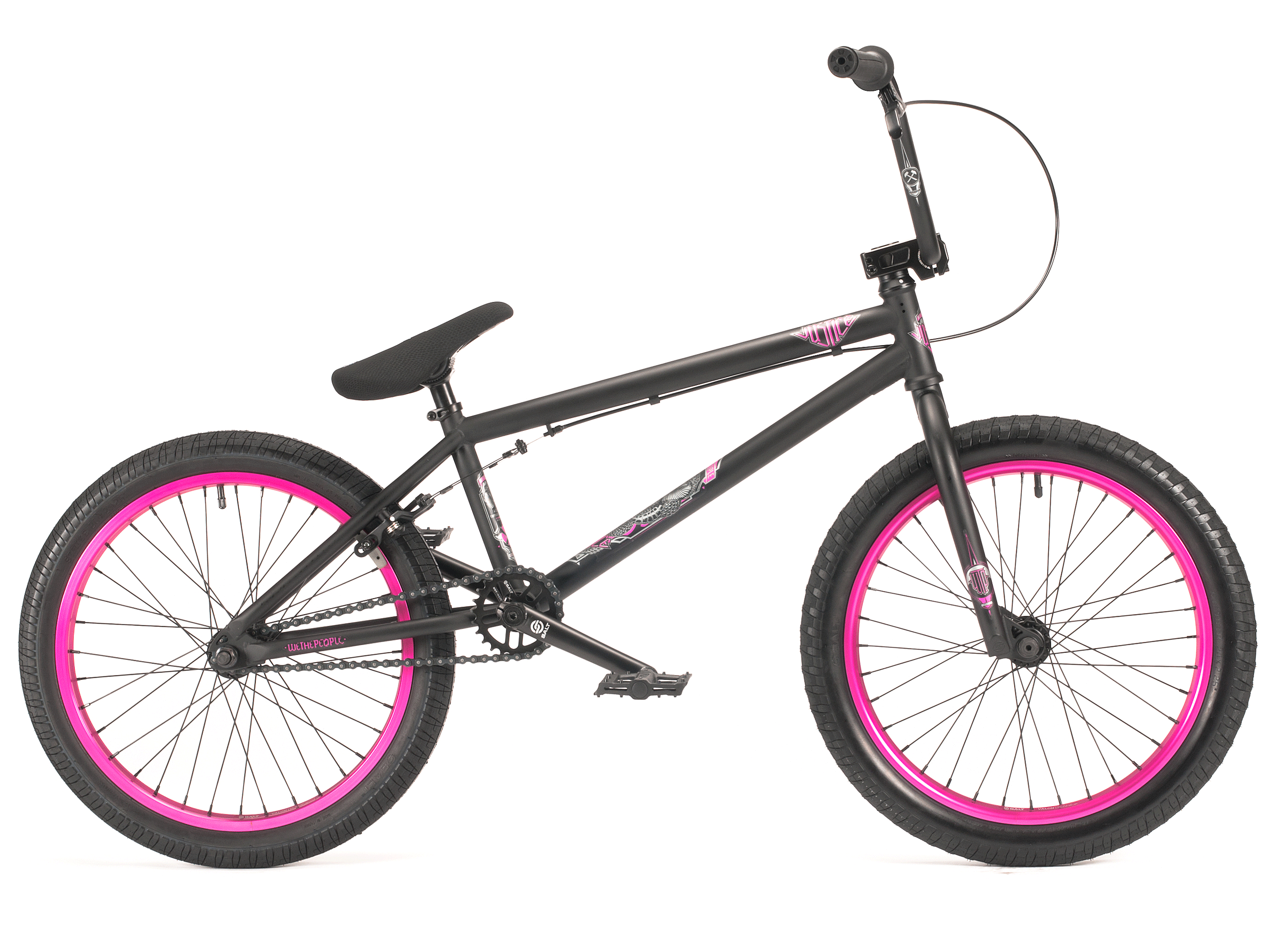 Велосипед BMX WTP JUSTICE 21" Black\Pink 2013