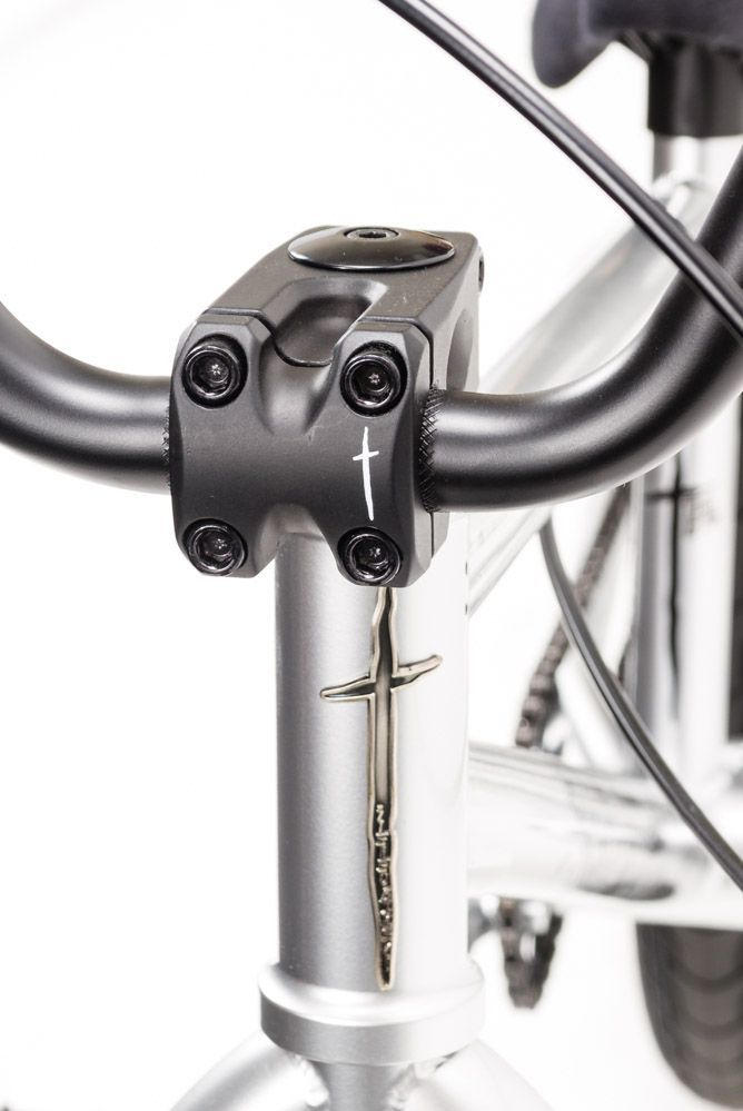 Велосипед BMX STEREO BIKES SPEAKER 19" Saxxon Silver SP14